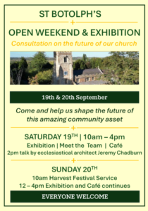 St Botolphs Open Weekend @ St Botolphs Church